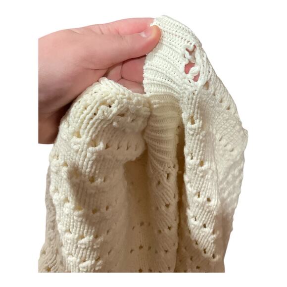 J. Crew Sweater Medium Cream Women - Picture 3 of 3